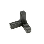 RS PRO 3-Way Connector Square Tube Connector, Strut Profile 25 mm