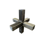 RS PRO 6-Way Connector Square Tube Connector, Strut Profile 25 mm