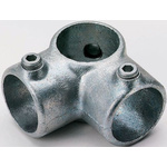 RS PRO 3-Way Connector Connecting Component, Strut Profile Type 3, Round Tube Size Type 3