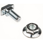 Bosch Rexroth M8 T-Head Bolt Connecting Component, Strut Profile 40 mm, 45 mm, 50 mm, 60 mm, Groove Size 10mm