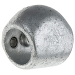 RS PRO 15 to 60 Degree Elbow Connecting Component, Strut Profile Type 1, Round Tube Size Type 1