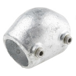 RS PRO 15 to 60 Degree Elbow Connecting Component, Strut Profile Type 2, Round Tube Size Type 2