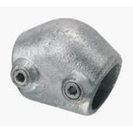 RS PRO 15 to 60 Degree Elbow Connecting Component, Strut Profile Type 3, Round Tube Size Type 3