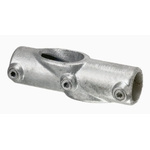 RS PRO Cross Clamp Connecting Component, Strut Profile Type 2, Round Tube Size Type 2