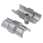 RS PRO Joint Clamp Connecting Component, Strut Profile Type 2, Round Tube Size Type 2