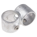 RS PRO 90° Connector Connecting Component, Strut Profile Type 3, Round Tube Size Type 3
