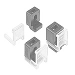 Bosch Rexroth Die Cast Zinc, Galvanised Steel Variofix Block