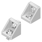 Bosch Rexroth M8 Mounting Bracket Connecting Component, Strut Profile 40 mm, 45 mm, 50 mm, 60 mm, Groove Size 10mm