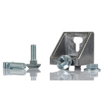 Bosch Rexroth M8 Mounting Bracket Connecting Component, Strut Profile 40 mm, 45 mm, 50 mm, 60 mm, Groove Size 10mm