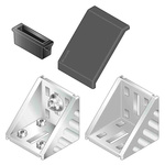 Bosch Rexroth M6 Mounting Bracket Connecting Component, Strut Profile 60 mm, Groove Size 8mm