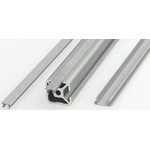 FlexLink Grey PVC Cover Strip, 11mm Groove Size, 3m Length