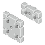 Bosch Rexroth M16 Mounting Plate Connecting Component, Strut Profile 90 x 90 mm, Groove Size 10mm