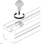 Bosch Rexroth M8mm Collar Screw Connecting Component