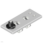 Bosch Rexroth Die Cast Zinc Door Hinge, 8 mm, 10 mm Slot