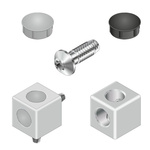 Bosch Rexroth Corner Connector Connecting Component, Strut Profile 45 x 45 mm, Groove Size 10mm