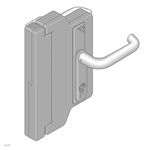 Bosch Rexroth Aluminium Standard Lock, 8 mm, 10 mm Slot