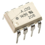 Broadcom, HCPL-J312-000E DC Input Transistor Output Optocoupler, Through Hole, 8-Pin DIP
