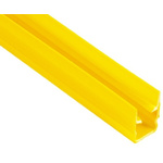 RS PRO Yellow PP Cover Strip, 8mm Groove Size, 2m Length