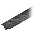 RS PRO Black Nitrile Cover Strip, 8mm Groove Size, 20m Length