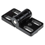 RS PRO Door Hinge, 40, 8mm Slot, 40 mm Strut Profile