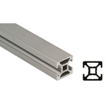 Bosch Rexroth Silver Aluminium Profile Strut, 20 x 20 mm, 6mm Groove, 3000mm Length