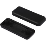 RS PRO Black End Cap, 8mm Groove