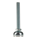Bosch Rexroth M16 Thread Steel Adjustable Foot, 44mm 10mm Groove