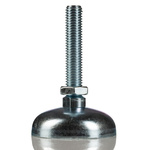 Bosch Rexroth M12 Thread Steel Adjustable Foot, 10mm Groove