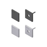 Bosch Rexroth Grey Polypropylene Cover Cap, 30 x 30 mm Strut Profile