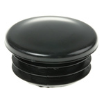 RS PRO Black Round Tube Plug
