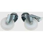 FlexLink M12, M8 Thread Steel Castor Wheels, 11mm Groove