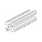 RS PRO Silver Aluminium, Anodized Profile Strut, 20 x 20 mm, 6mm Groove, 1m Length