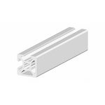 RS PRO Silver Aluminium, Anodized Profile Strut, 20 x 20 mm, 6mm Groove, 3m Length