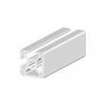RS PRO Silver Aluminium, Anodized Profile Strut, 30 x 30 mm, 8mm Groove, 2m Length