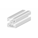 RS PRO Silver Aluminium, Anodized Profile Strut, 30 x 30 mm, 8mm Groove, 2m Length