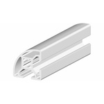 RS PRO Silver Aluminium, Anodized Profile Strut, 30 x 30 mm, 8mm Groove, 3m Length