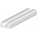 RS PRO Silver Aluminium, Anodized Profile Strut, 20 x 10 mm, 5mm Groove, 1m Length