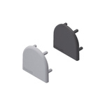 Bosch Rexroth Grey PP Cover Cap, 10mm Groove