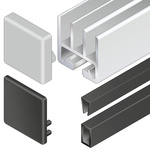 Bosch Rexroth Aluminium, Die Cast Aluminium End Cap, 45x45x27mm 45 x 45 mm Strut Profile