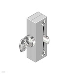 Bosch Rexroth Die Cast Zinc Different Lock, EcoSafe, 8 mm, 10 mm Slot, 30 x 30 mm Strut Profile