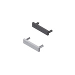 Bosch Rexroth Grey PP Cover Cap, 40 x 10 mm Strut Profile, 6mm Groove
