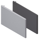 Bosch Rexroth Grey PP Cover Cap, 80 x 120 mm Strut Profile, 10mm Groove
