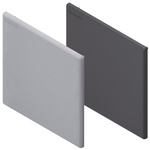 Bosch Rexroth Grey PP Cover Cap, 100 x 100mm 100 x 100 mm Strut Profile, 10mm Groove