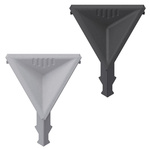 Bosch Rexroth Grey PP Cover Cap, 80 x 80 mm Strut Profile, 10mm Groove