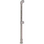 RS PRO Silver Malleable Iron Round Tube, 1100mm Length, Dia. 48.3mm
