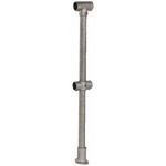 RS PRO Silver Malleable Iron Round Tube, 1100mm Length, Dia. 48.3mm