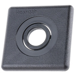Bosch Rexroth Black Polypropylene End Cap, 45 x 45 mm Strut Profile, 10mm Groove
