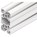 Bosch Rexroth Silver Aluminium Profile Strut, 40 x 80 mm, 10mm Groove, 3000mm Length