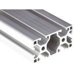 RS PRO Silver Aluminium Profile Strut, 30 x 60 mm, 6mm Groove, 3000mm Length