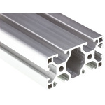 RS PRO Silver Aluminium Profile Strut, 30 x 60 mm, 6mm Groove, 2000mm Length